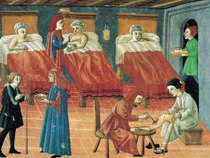 Ospedali nel Medioevo